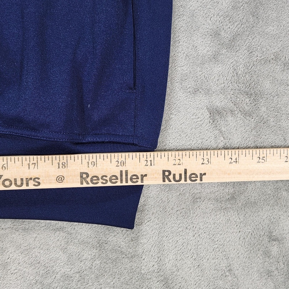 Polo Sport Ralph Lauren Track Jacket Mens Large Vintage 90s Blue Snap Front - Picture 13 of 13
